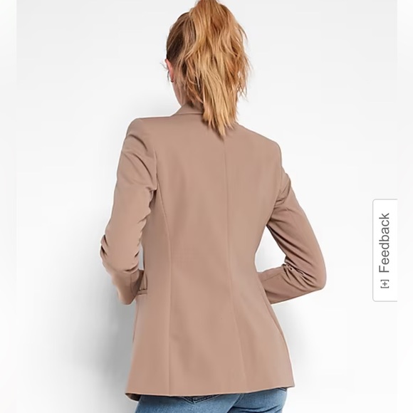 Express Peak Lapel Double Breasted Blazer - Picture 4 of 6